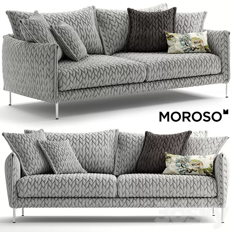 Sofa gentry 105 two seater sofa 3D Model