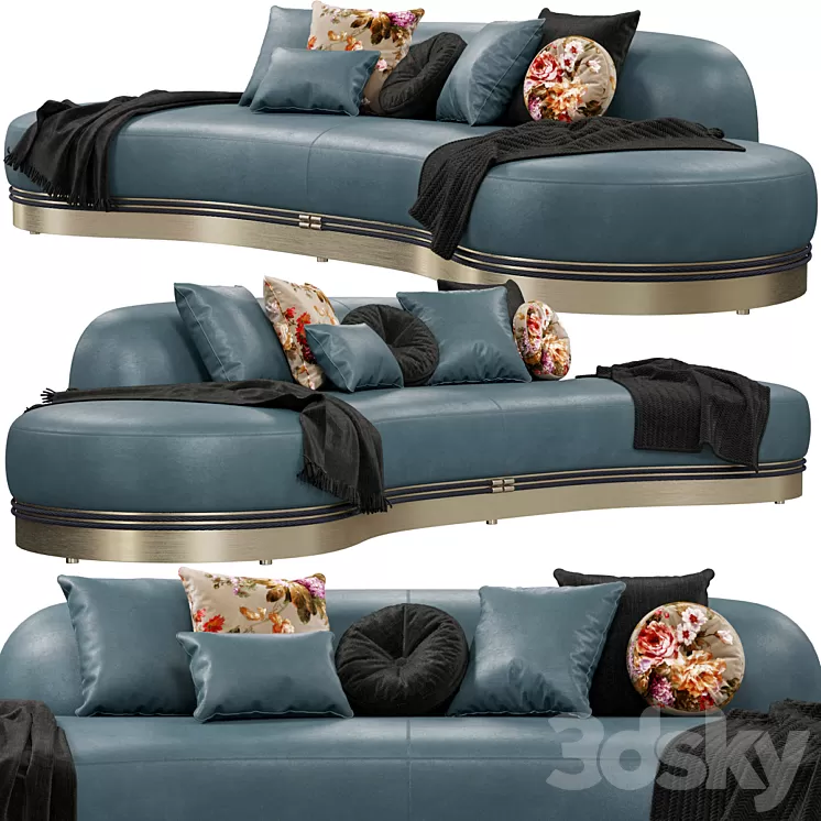 Sofa Gianfranco Ferre Home ALEXANDER 3D Model