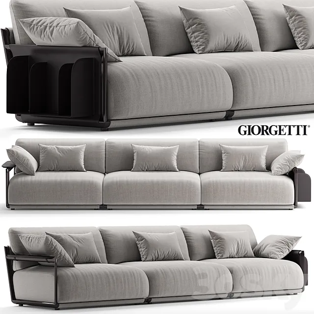 Sofa giorgetti ADAM 3D Model