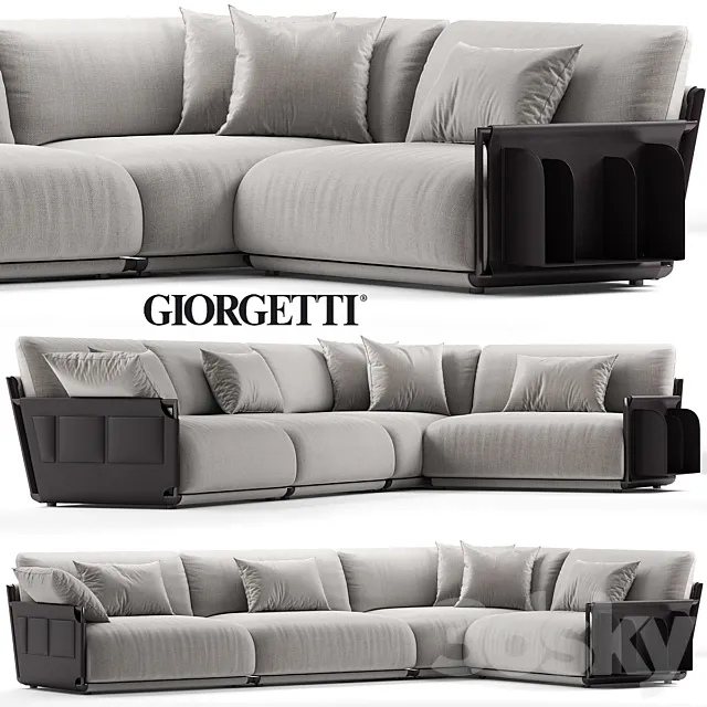 Sofa giorgetti ADAM 3DModel