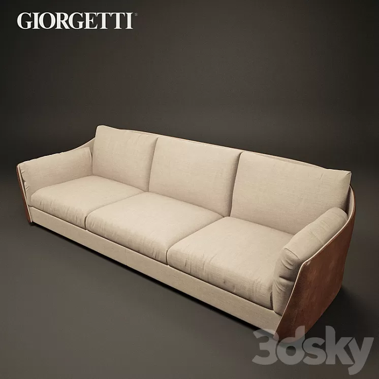 Sofa giorgetti Vittoria 3D Model