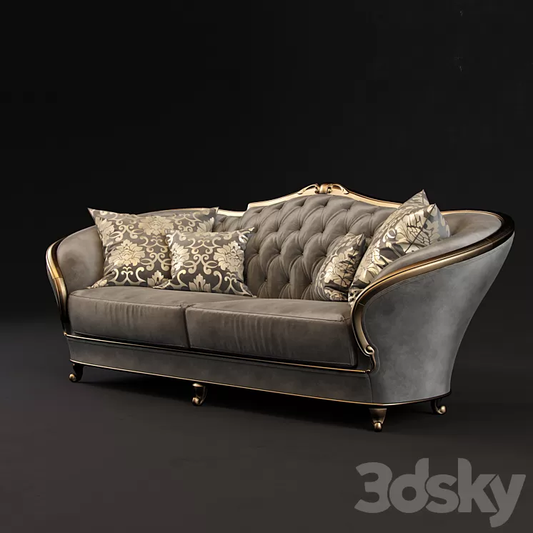 Sofa GoldComfort 3D Model