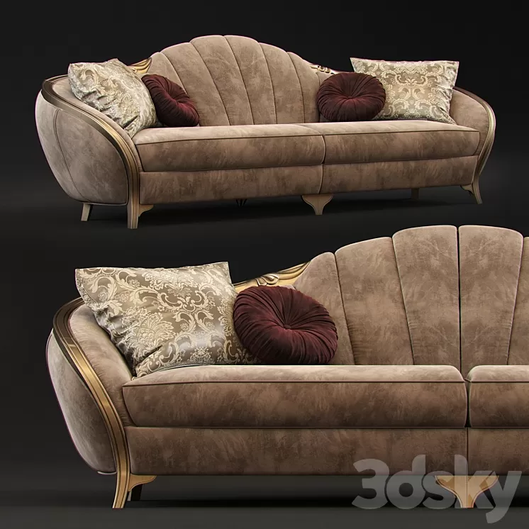 Sofa GoldConfort Paradise 3D Model