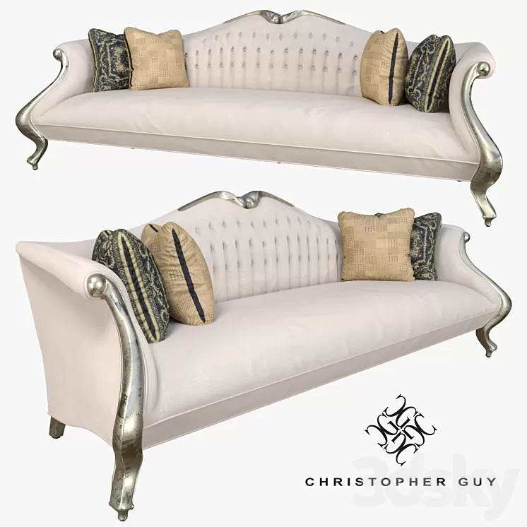Sofa Grand Cru Christopher Guy 3D Model