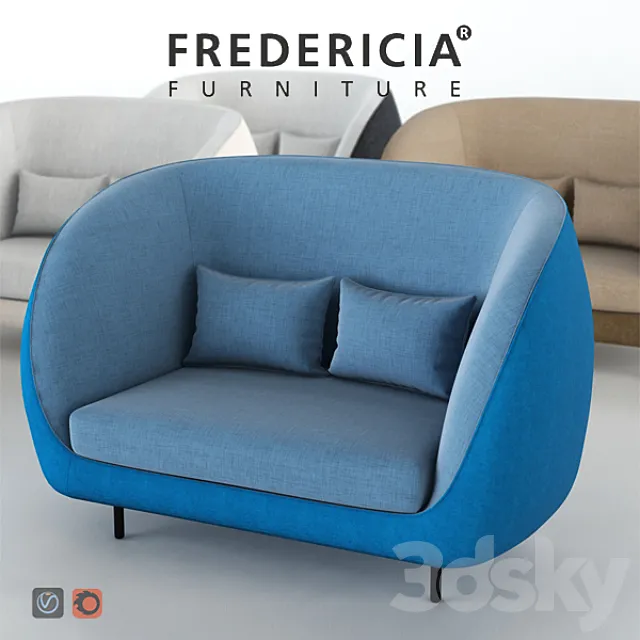 SOFA HAIKU 3D Model