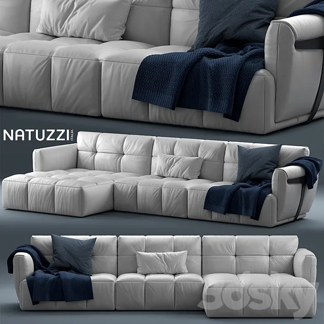 Sofa Herman NATUZZI ITALIA 3DModel