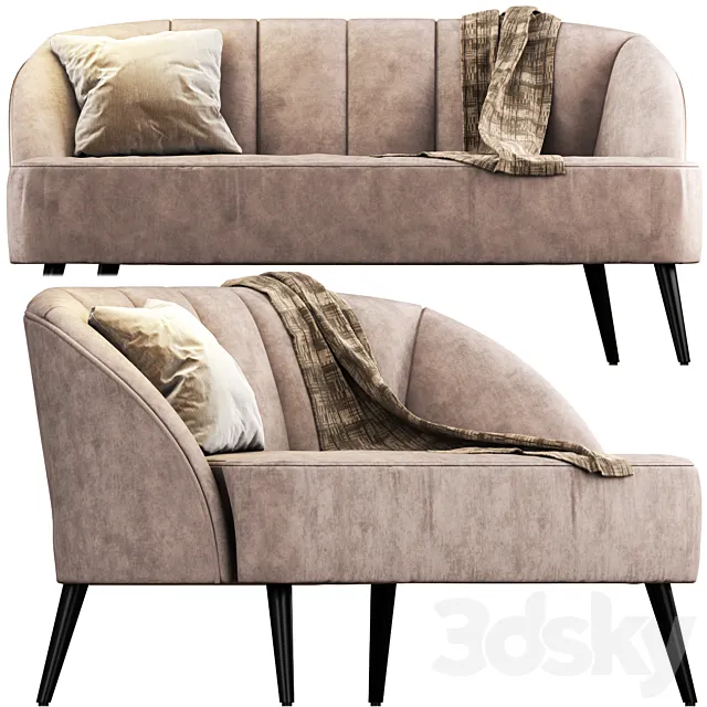Sofa hessian 3D Model