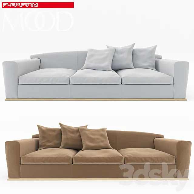 Sofa HILL 3D Model