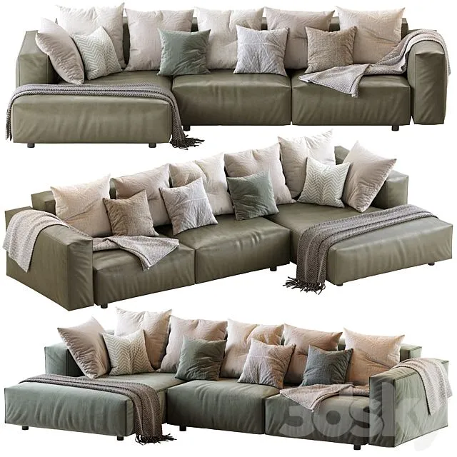 Sofa Hills 3D Model