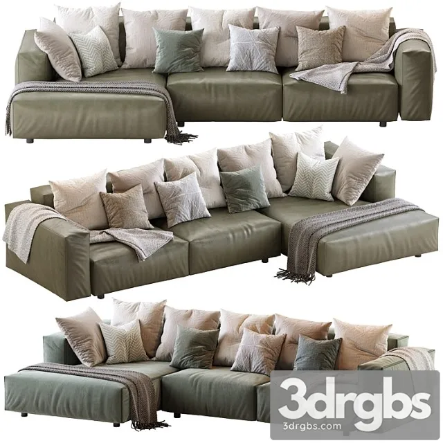 Sofa Hills 3D Model Free