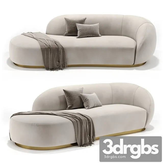 Sofa Hills 5 3D Model Free