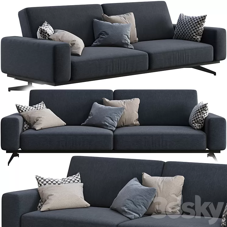 Sofa Imodern Soho 3D Model