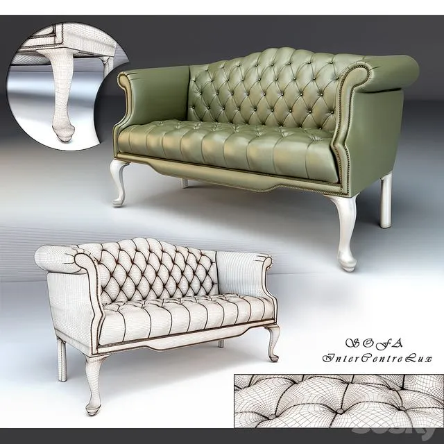 Sofa Inter Centre Lux 3D Model