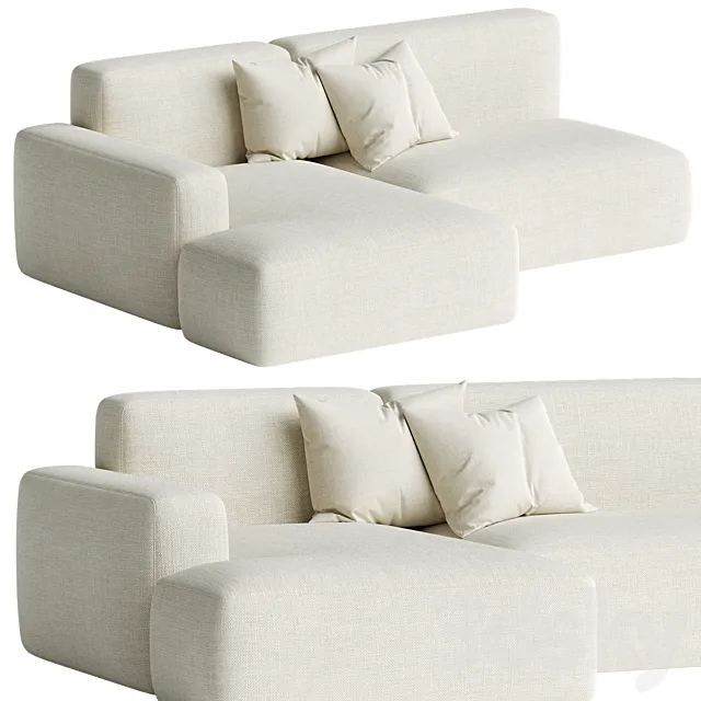Sofa Kermit 3D Model