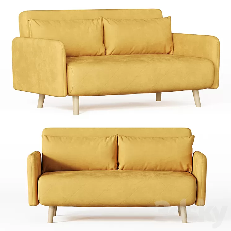 Sofa Kusken 3D Model Free