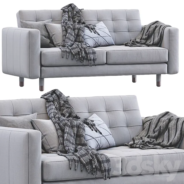Sofa Landskrona By Ikea 3D Model