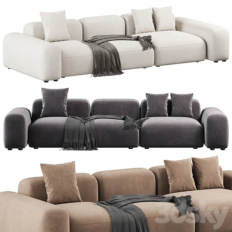 Sofa Lapis 296 3D Model Free