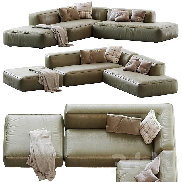 Sofa Lema CLOUD_Leather 3DModel