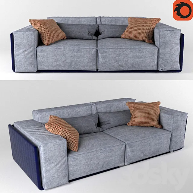 Sofa Loft 3D Model