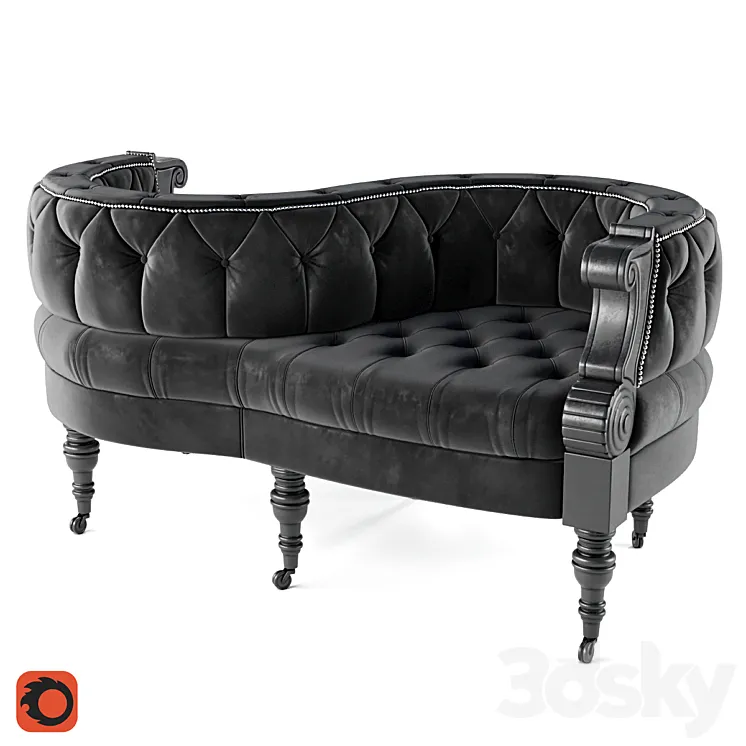 Sofa Loft Design 30903 3D Model Free