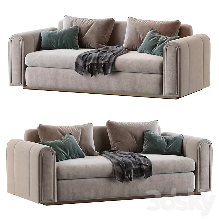 Sofa Ludovica Mascheroni 3D Model