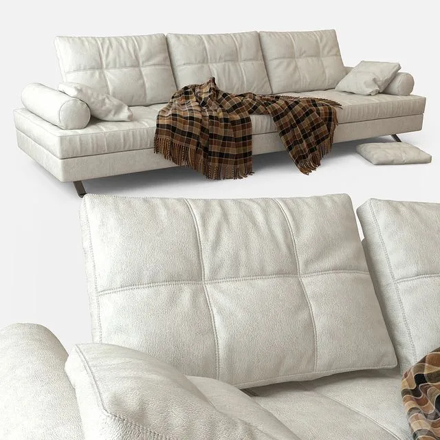 Sofa Madison from Relotti m01-2 3D Model