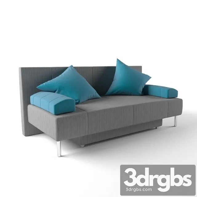 Sofa Madrid 3 3D Model Free