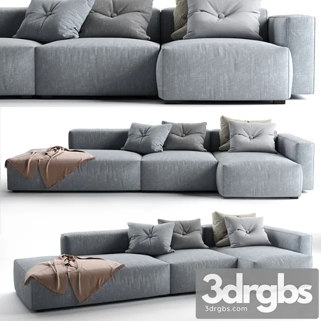 Sofa Mags Soft 3D Model Free