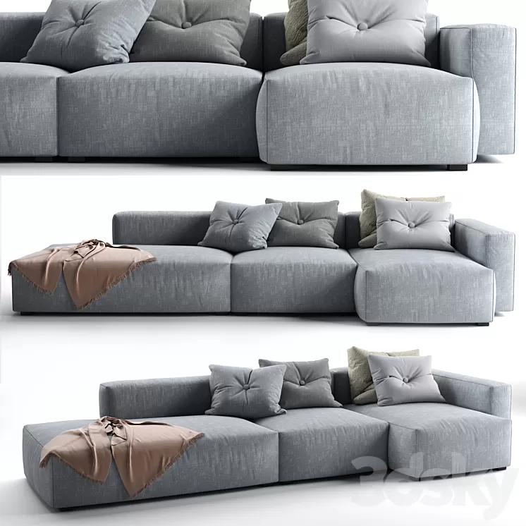 Sofa MAGS SOFT 3D Model