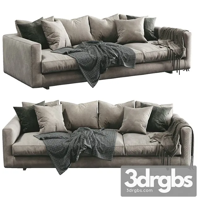 Sofa malibu by marac_1 2 3D Model Free