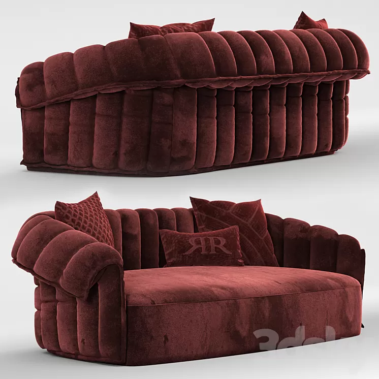 Sofa manta 3D Model