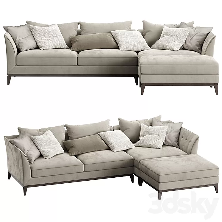 Sofa Mare Manifesto 3D Model Free