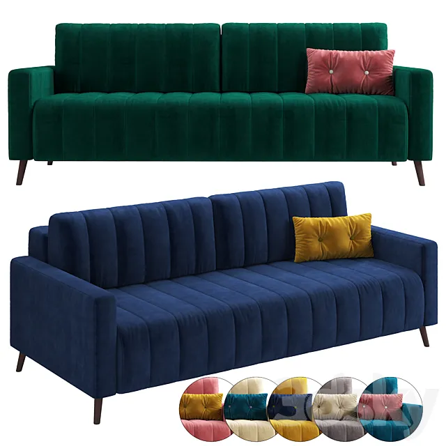 Sofa Markful 3D Model