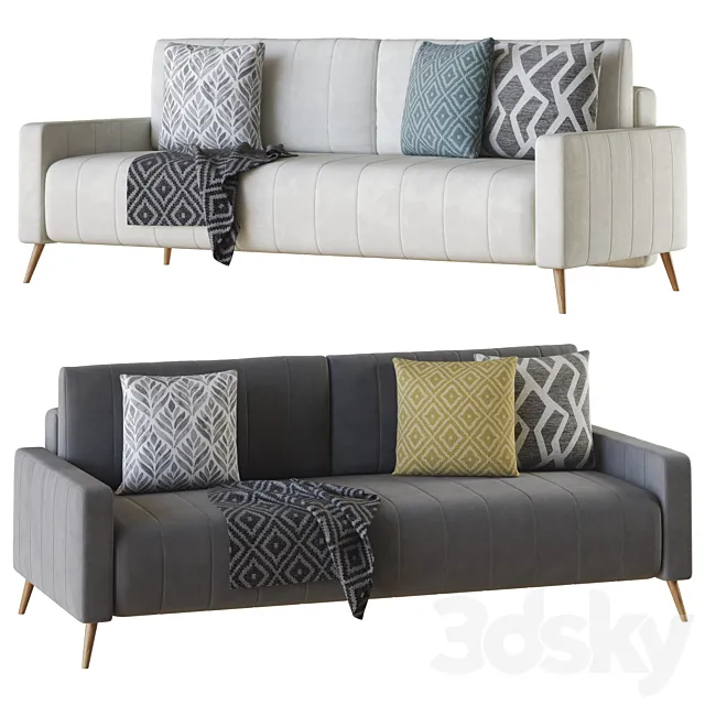 sofa markful by divan.ru 3D Model