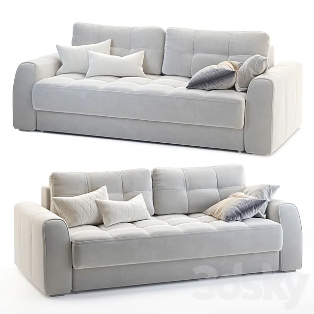 Sofa Mason straight 3D Model