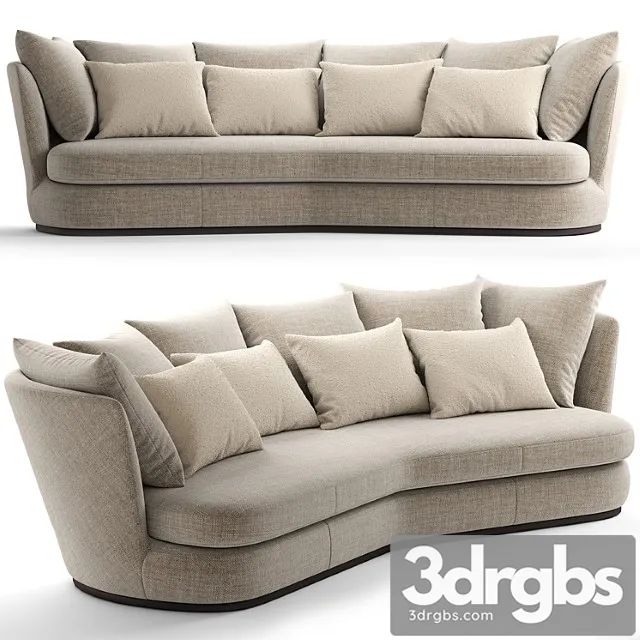 Sofa Maxalto Apollo 3D Model Free
