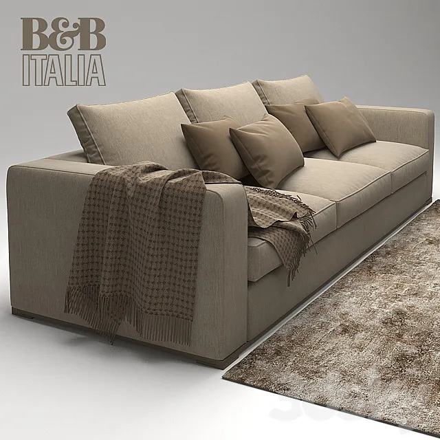 SOFA MAXALTO B & B ITALIA OMNIA 3D Model