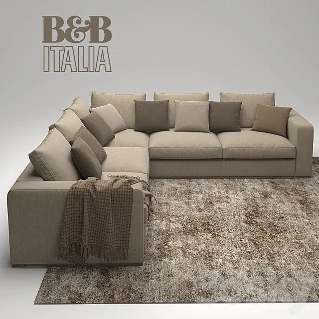 Sofa MAXALTO B & B ITALIA OMNIA 3D Model