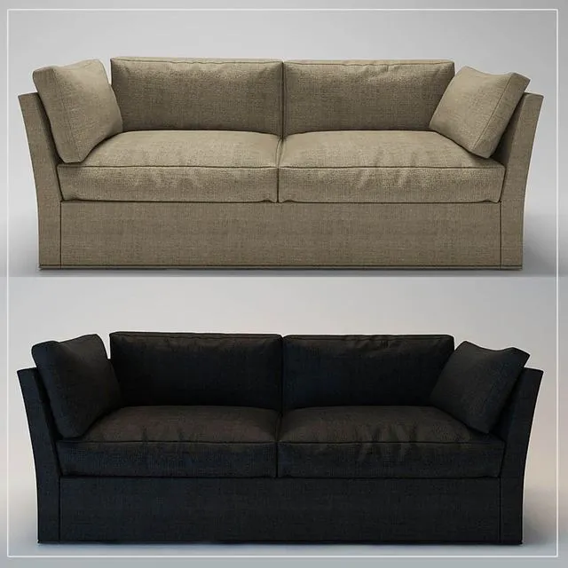 Sofa Meridiani QUINN 3D Model