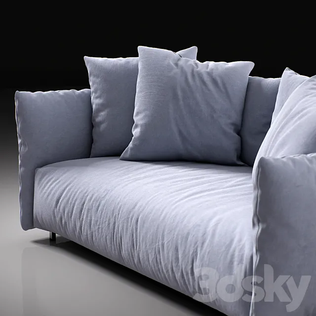 Sofa Meridiani Scott 3DModel