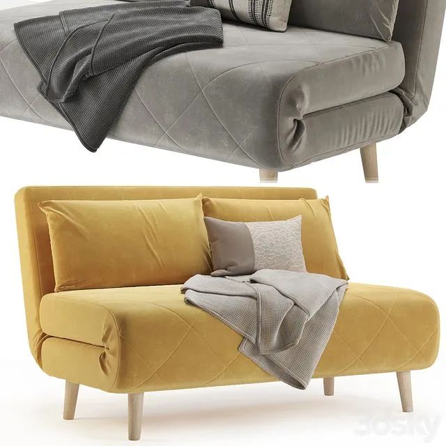 Sofa Milken 3D Model