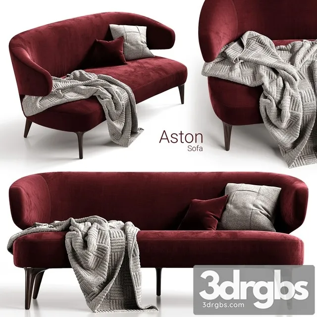 Sofa Minotti Aston 3D Model Free