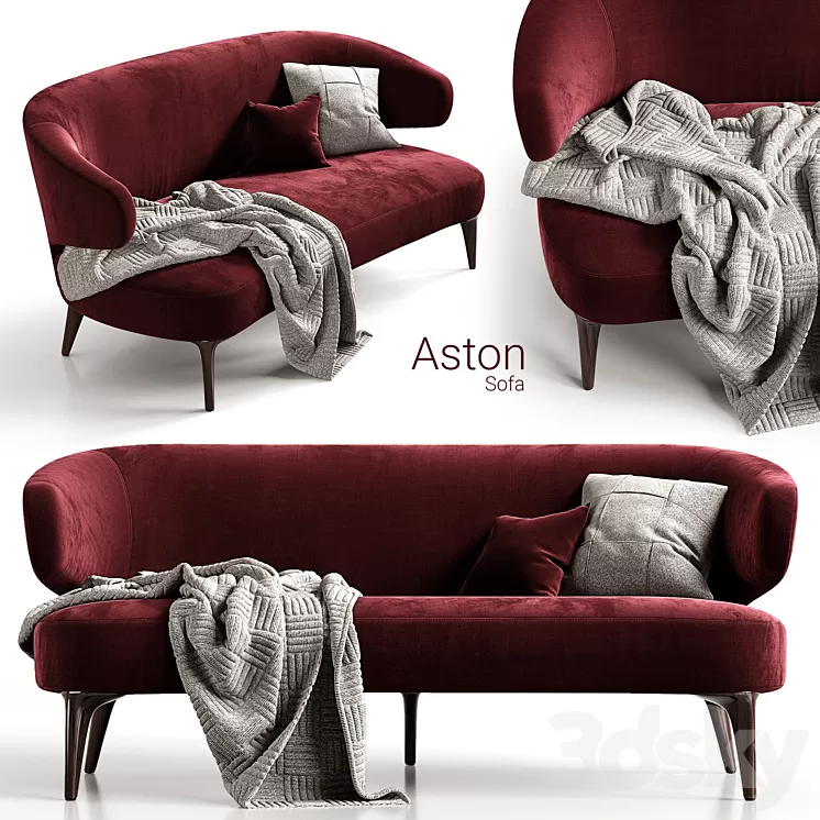 Sofa Minotti Aston 3D Model