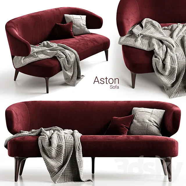 Sofa Minotti Aston 3DModel