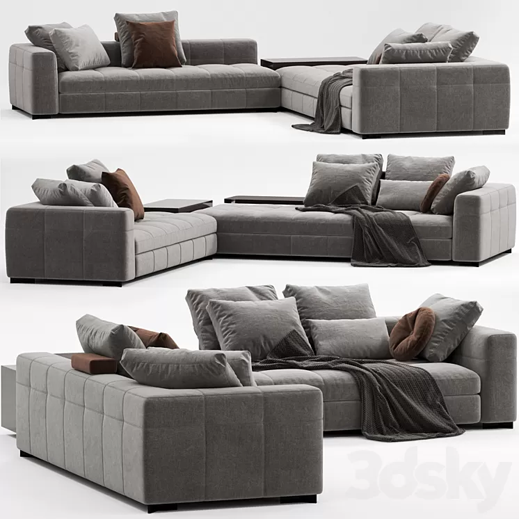 Sofa Minotti Blazer 3D Model