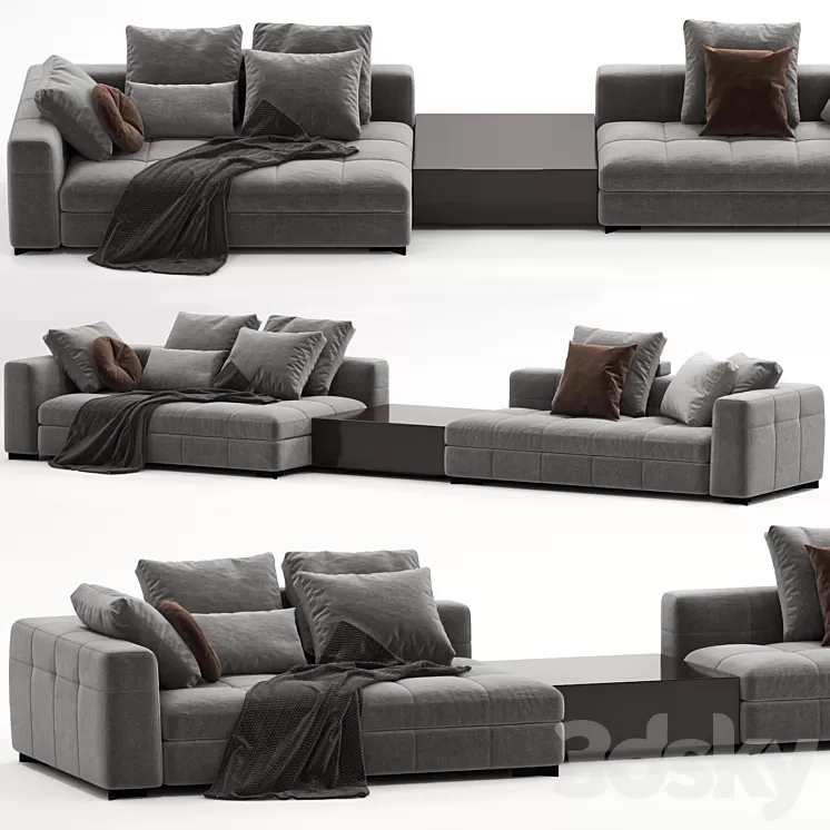 Sofa Minotti Blazer 3D Model