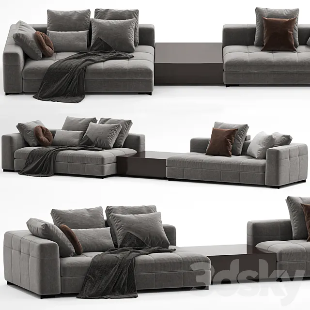 Sofa Minotti Blazer 3DModel