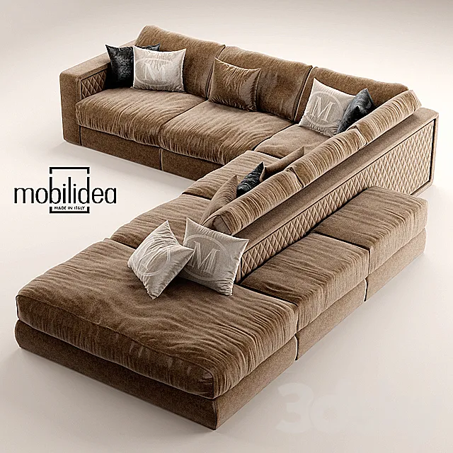 sofa mobilidea THOMAS Design Samuele Mazza Free Download