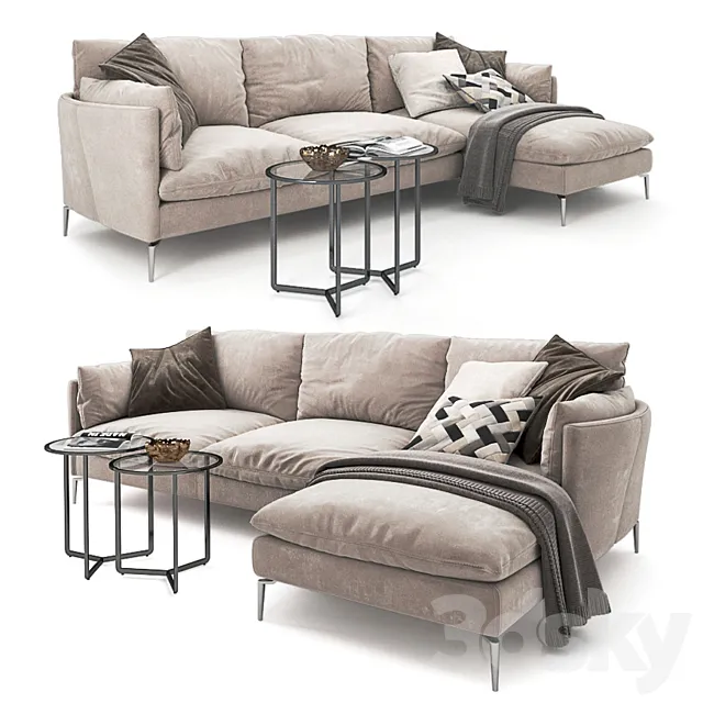 Sofa modular 1 MAYA Prianera 3D Model