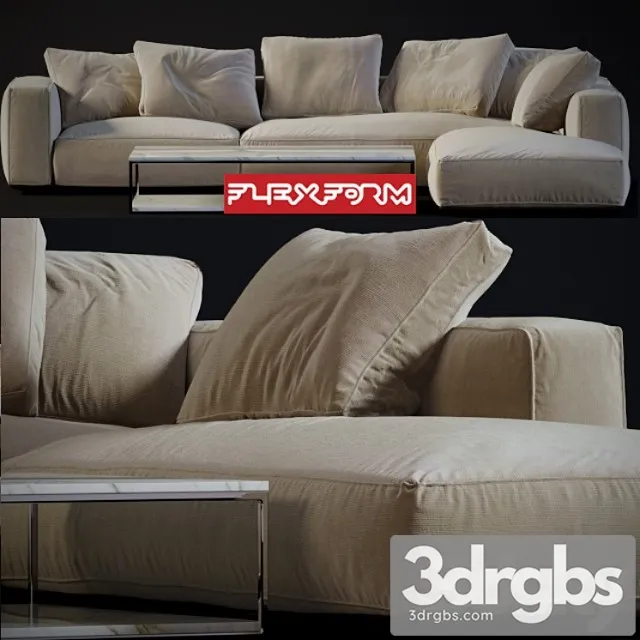 Sofa Module No Grandemare 1 3D Model Free